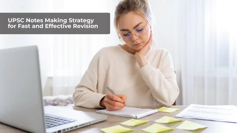 UPSC Notes Making Strategy for Fast and Effective Revision Exam Cracker Zone